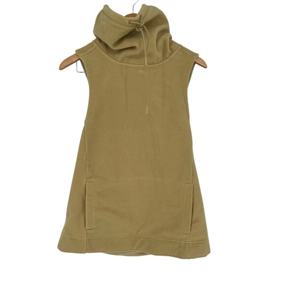 NOBULL Jackets & Blazers - NoBull Sweatshirt Womens XS Tan Sleeveless Pullover Training Gym Crossfit